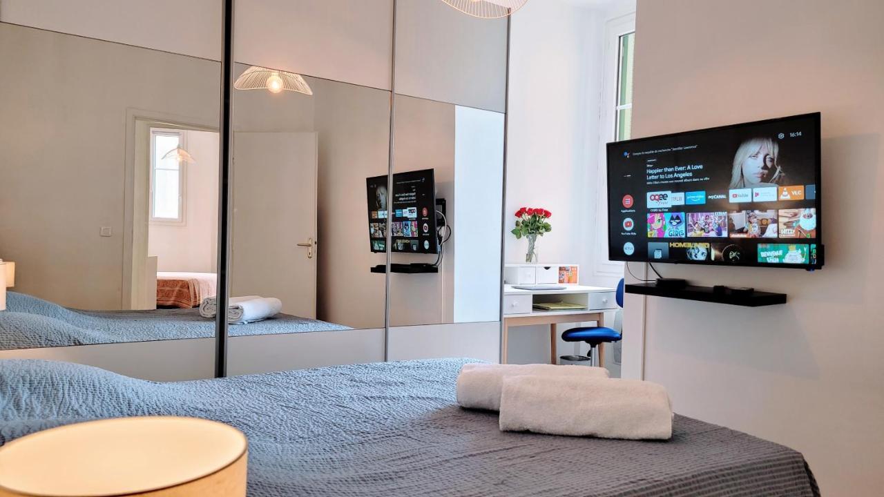 Ze Perfect Place - Confortable Appartement 2 Chb - Asc - Port - Garibaldi Nizza Esterno foto